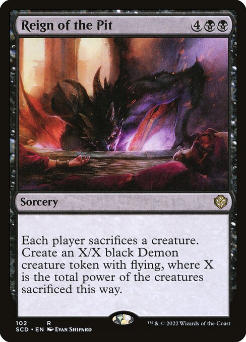 Reign of the Pit (102) [Starter Commander Decks]