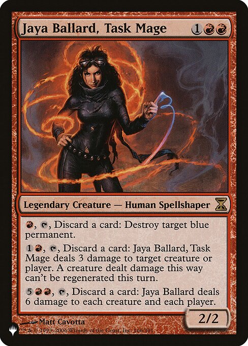 Jaya Ballard, Task Mage (TSP-166) [The List]