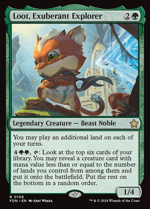 Loot, Exuberant Explorer (106) [Foundations]