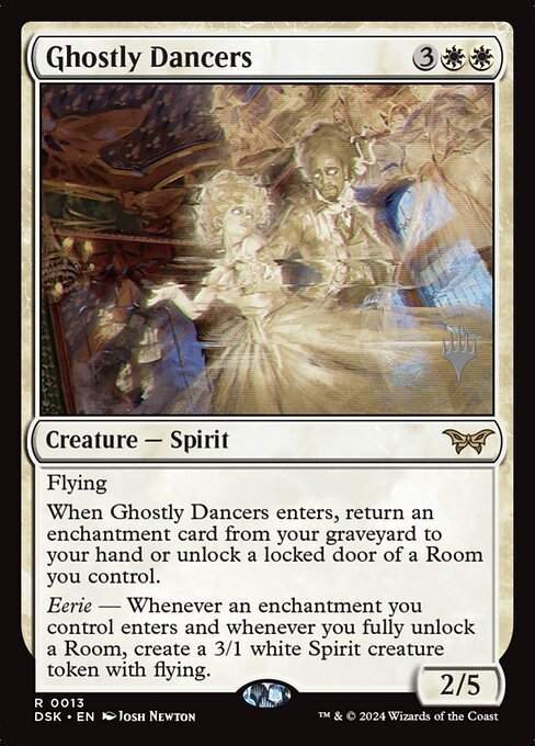 Ghostly Dancers (13p) [Duskmourn: House of Horror Promos]