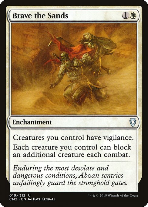 Brave the Sands (19) [Commander Anthology Volume II]