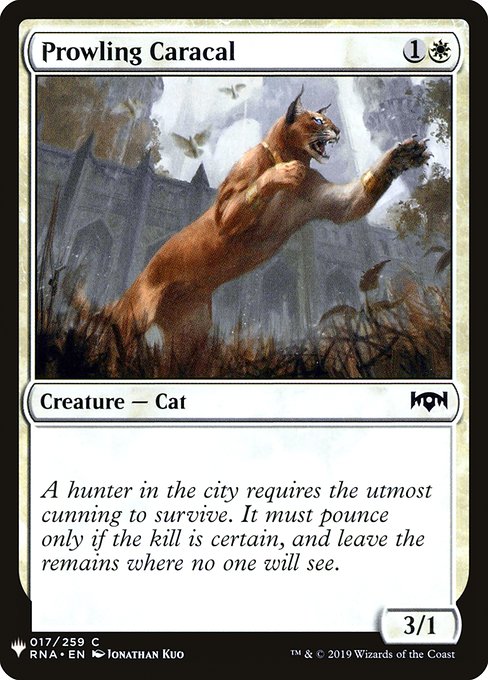 Prowling Caracal (RNA-17) [The List]