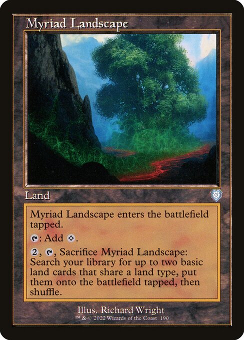Myriad Landscape (190) [The Brothers' War Commander]