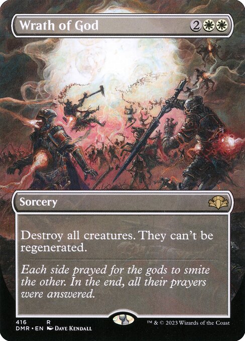 Wrath of God (416) [Dominaria Remastered] [Borderless]