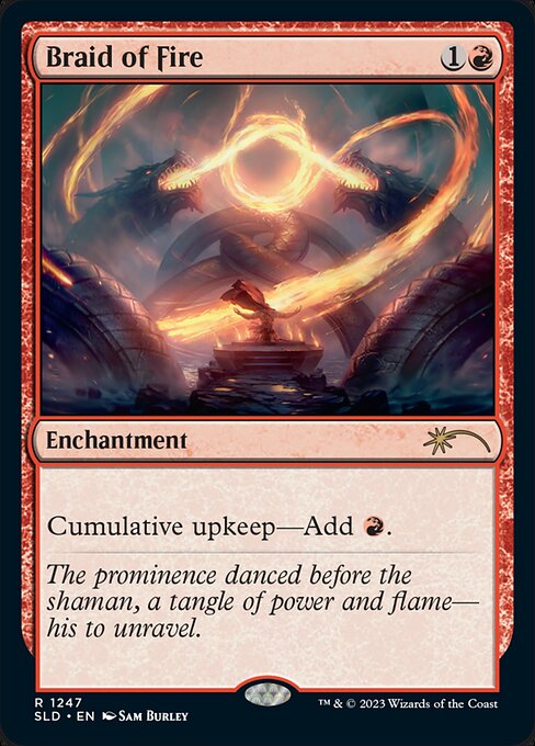 Braid of Fire (1247) [Secret Lair Drop]
