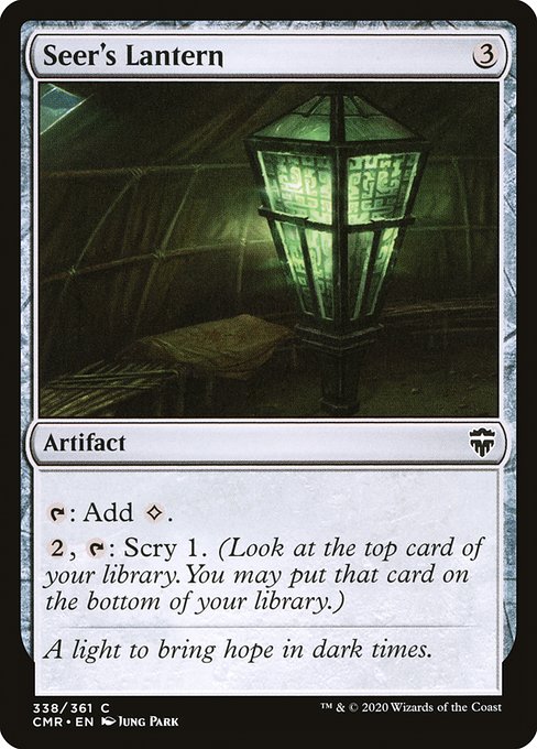 Seer's Lantern (338) [Commander Legends]