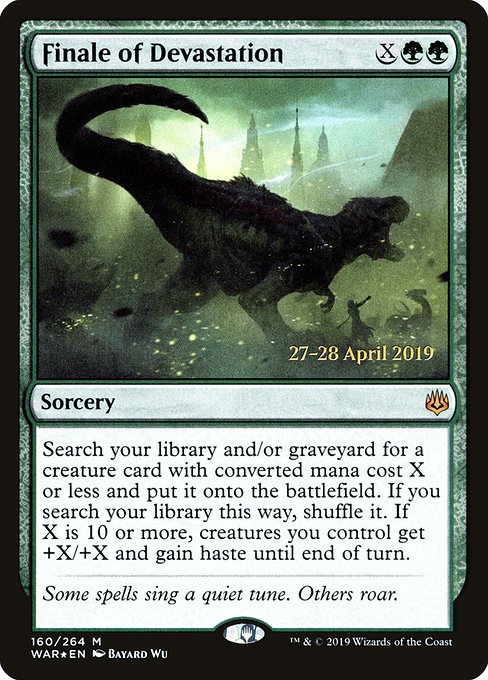 Finale of Devastation (160s) [War of the Spark Promos]