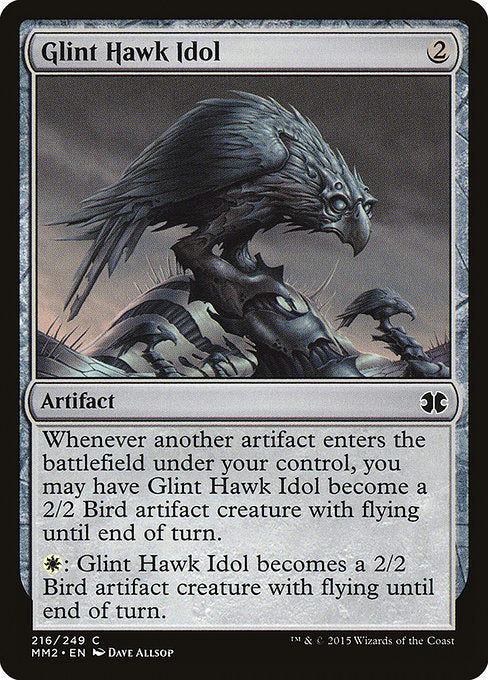 Glint Hawk Idol (216) [Modern Masters 2015]