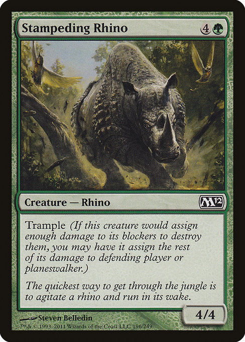 Stampeding Rhino (196) [Magic 2012]