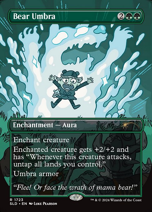 Bear Umbra (1723) [Secret Lair Drop]