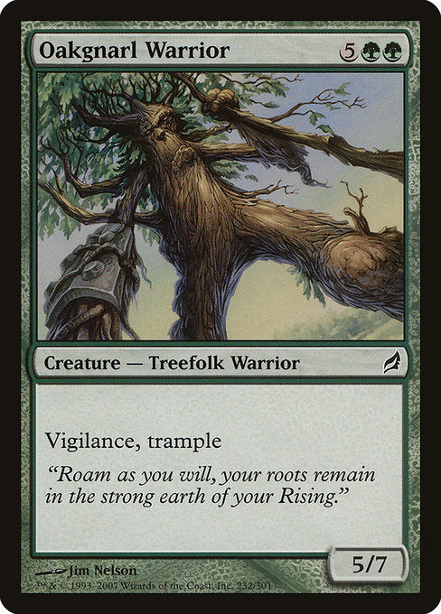 Oakgnarl Warrior (232) [Lorwyn]
