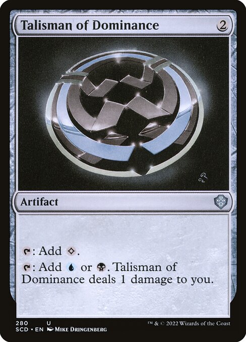 Talisman of Dominance (280) [Starter Commander Decks]