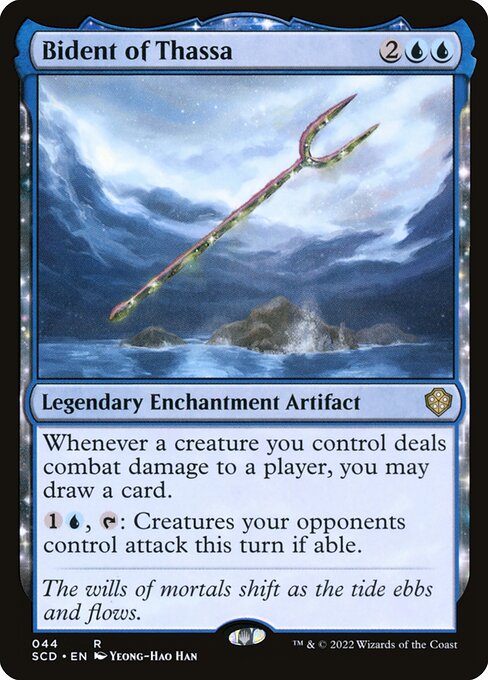 Bident of Thassa (44) [Starter Commander Decks]