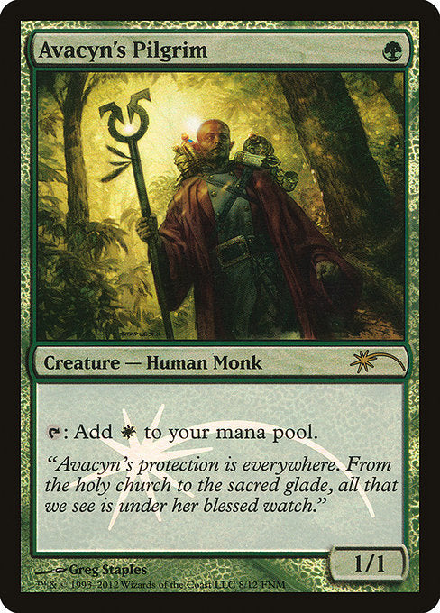 Avacyn's Pilgrim (8) [Friday Night Magic 2012]