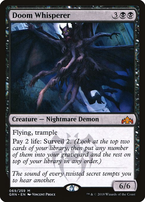Doom Whisperer (69) [Guilds of Ravnica]
