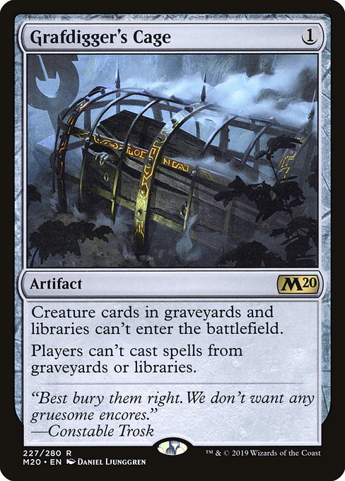 Grafdigger's Cage (227) [Core Set 2020]