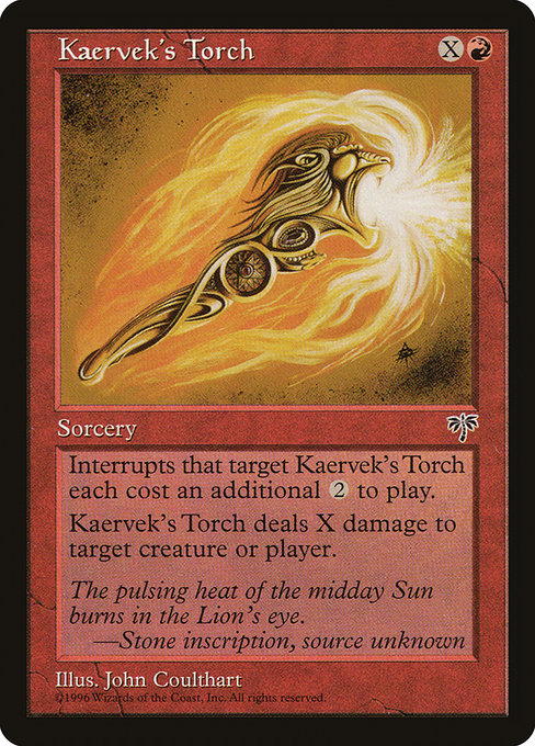 Kaervek's Torch (185) [Mirage]