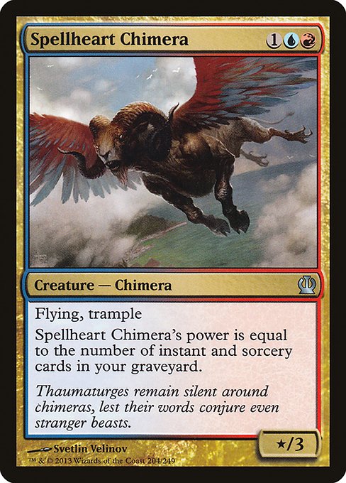Spellheart Chimera (204) [Theros]