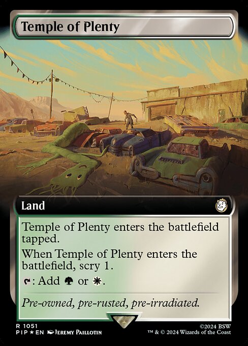 Temple of Plenty (1051) [Fallout] [Extended Art]
