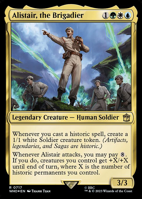 Alistair, the Brigadier (717) [Doctor Who]