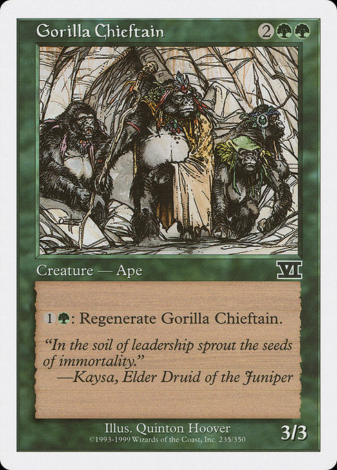 Gorilla Chieftain (235) [Classic Sixth Edition]