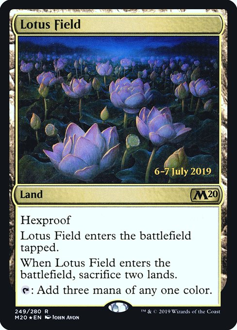 Lotus Field (249s) [Core Set 2020 Promos]