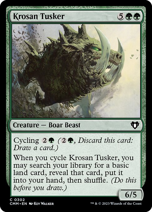 Krosan Tusker (302) [Commander Masters]