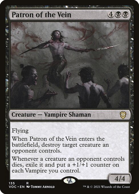 Patron of the Vein (135) [Crimson Vow Commander]