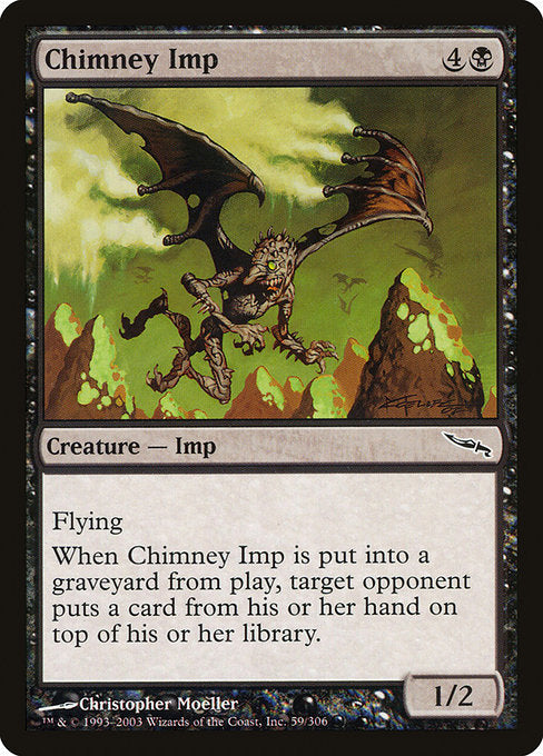Chimney Imp (59) [Mirrodin]