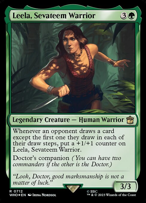 Leela, Sevateem Warrior (712) [Doctor Who]