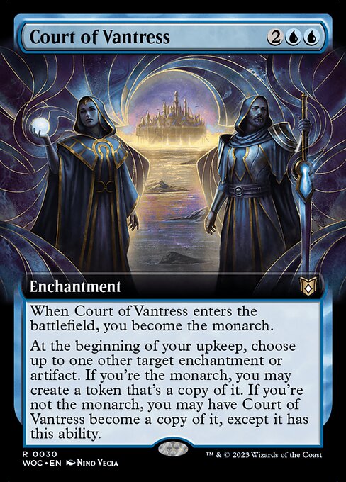 Court of Vantress (30) [Wilds of Eldraine Commander] [Extended Art]