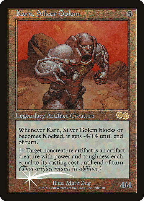 Karn, Silver Golem (8) [Arena League 1999]