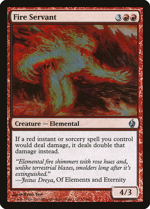 Fire Servant (15) [Premium Deck Series: Fire and Lightning]