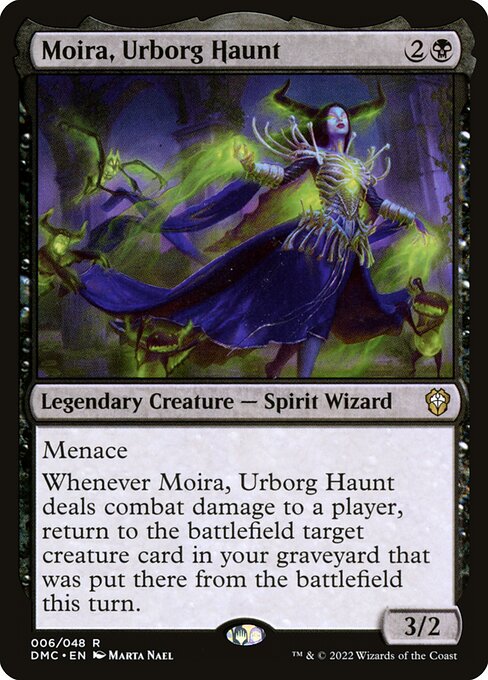 Moira, Urborg Haunt (6) [Dominaria United Commander]