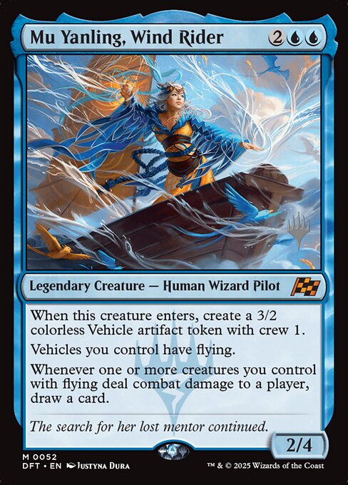 Mu Yanling, Wind Rider (52p) [Aetherdrift Promos]