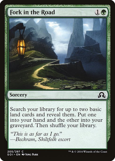 Fork in the Road (205) [Shadows over Innistrad]
