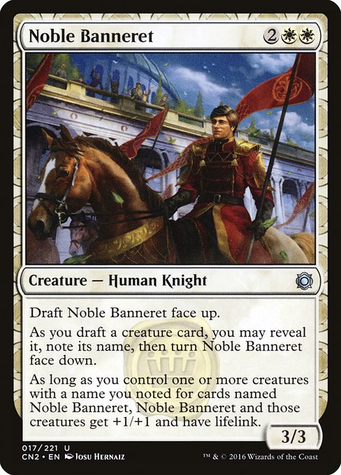 Noble Banneret (17) [Conspiracy: Take the Crown]