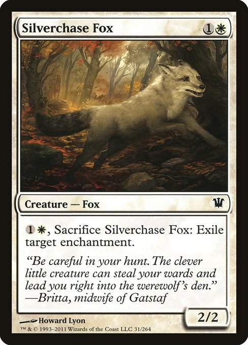 Silverchase Fox (31) [Innistrad]