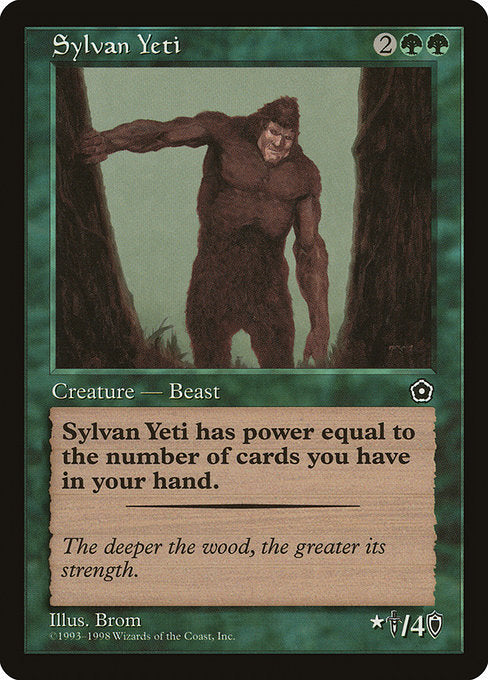 Sylvan Yeti (147) [Portal Second Age]
