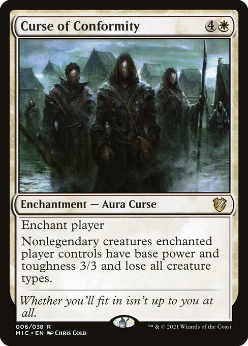 Curse of Conformity (6) [Midnight Hunt Commander]
