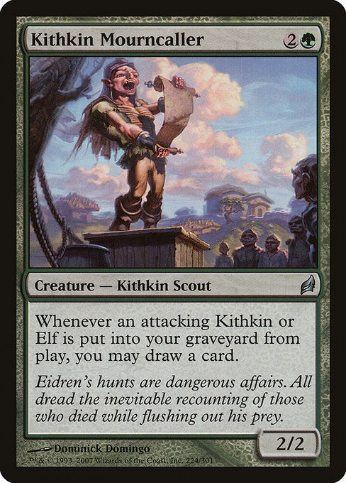 Kithkin Mourncaller (224) [Lorwyn]