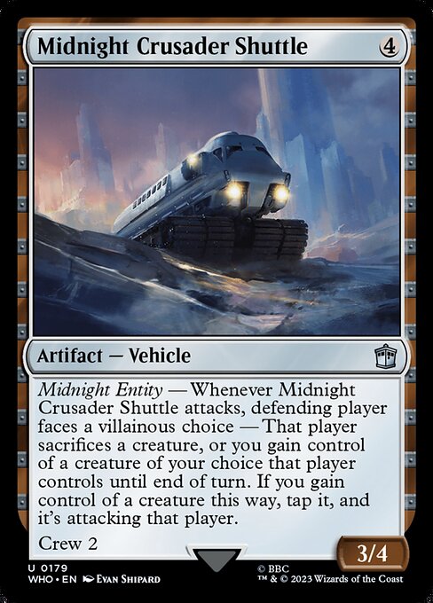 Midnight Crusader Shuttle (179) [Doctor Who]