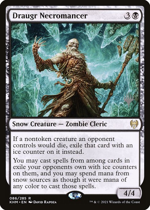 Draugr Necromancer (86p) [Kaldheim Promos]