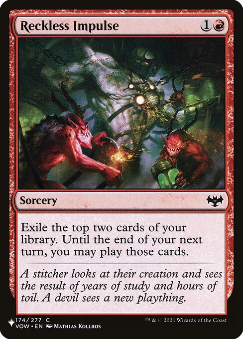 Reckless Impulse (VOW-174) [The List]