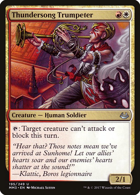 Thundersong Trumpeter (195) [Modern Masters 2017]