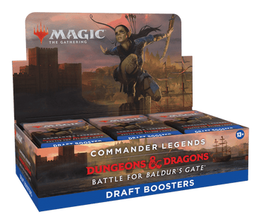 Commander Legends Battle for Baldur's Gate Draft Booster Box image 0
