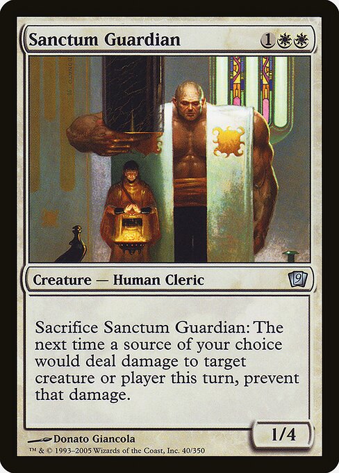 Sanctum Guardian (40★) [Ninth Edition]