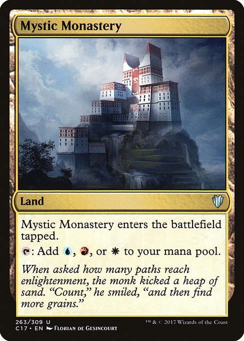 Mystic Monastery (263) [Commander 2017]