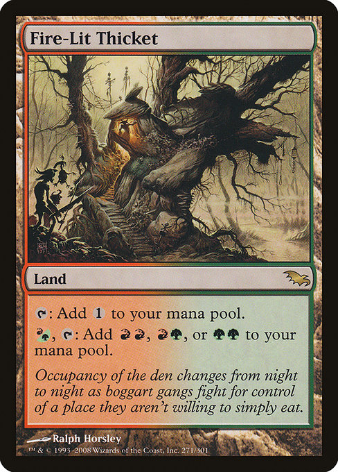 Fire-Lit Thicket (271) [Shadowmoor]