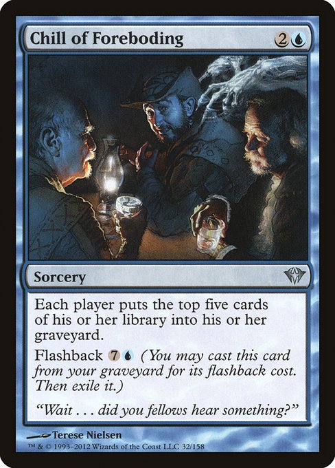 Chill of Foreboding (32) [Dark Ascension]